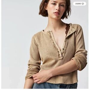 Women's Free People Colt Thermal Long Sleeve Short